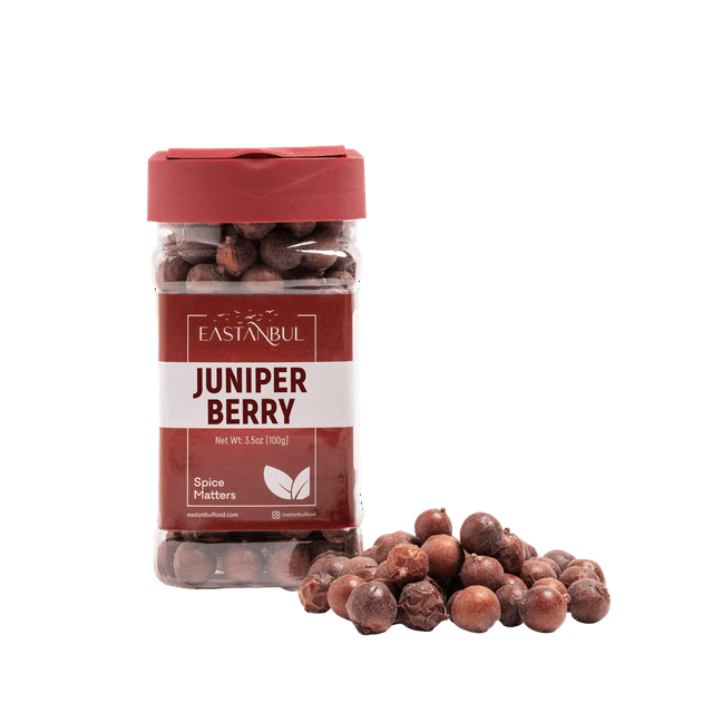 Eastanbul Juniper Berries Whole 3.5oz, Natural Juniper Berries for Gin