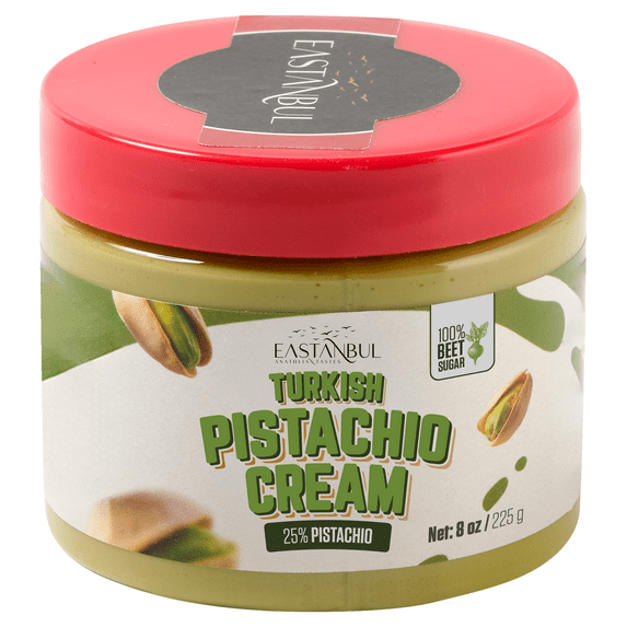Eastanbul Turkish Pistachio Cream, Paste for Dubai Chocolate Bar, 8oz