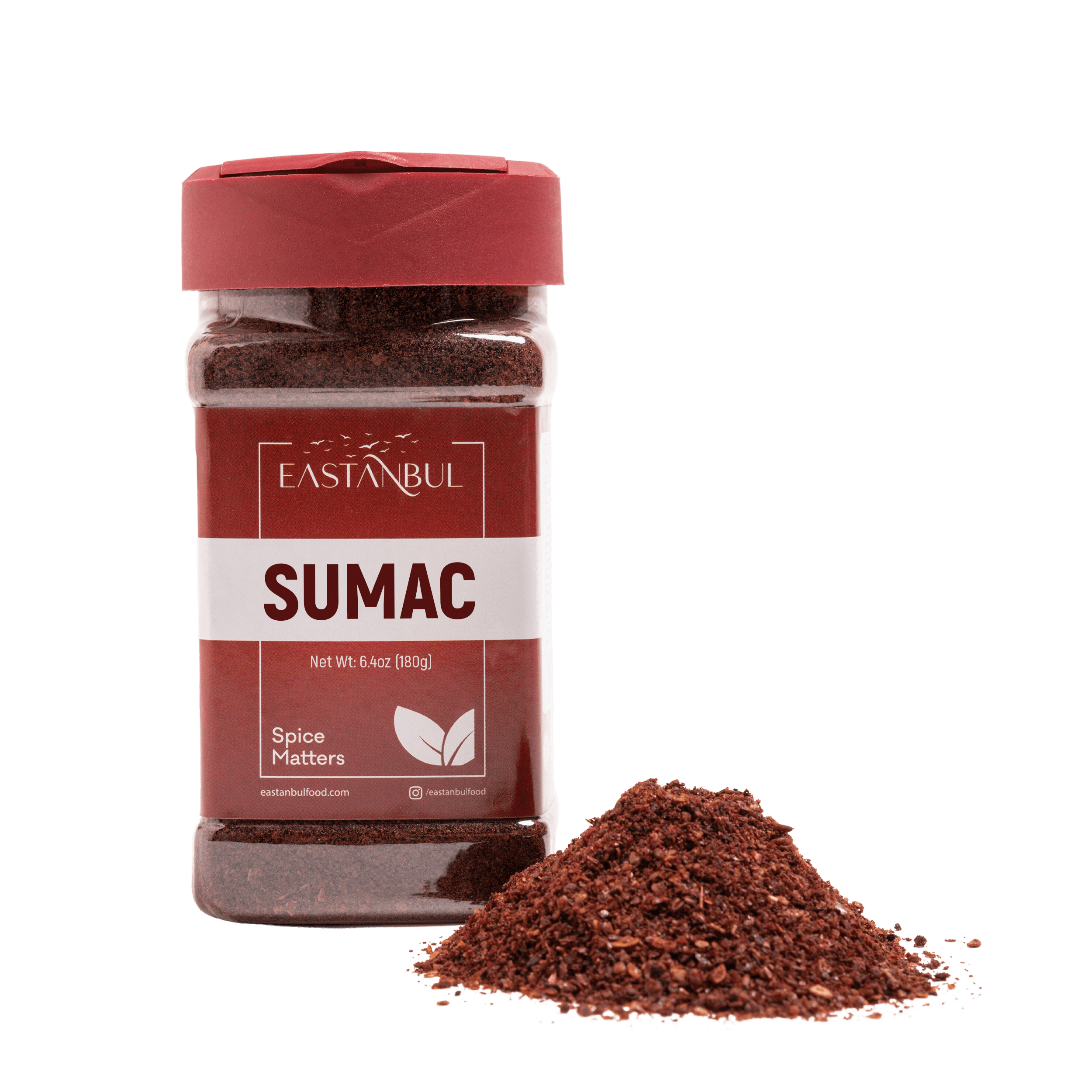 Eastanbul Sumac Spice Powder 6.4oz, Ground Sumac Spice
