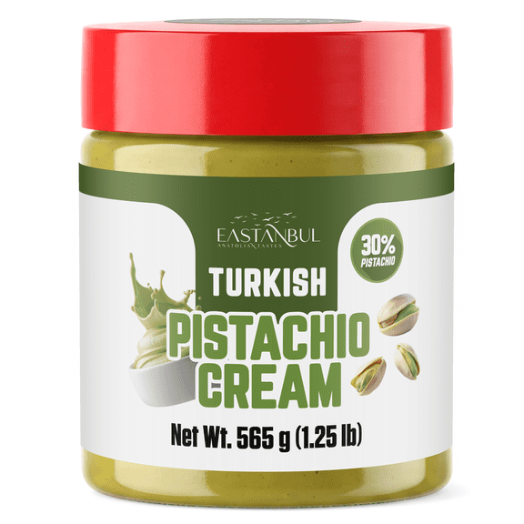 Eastanbul Turkish Pistachio Cream, Paste for Dubai Chocolate Bar, 1.25lb