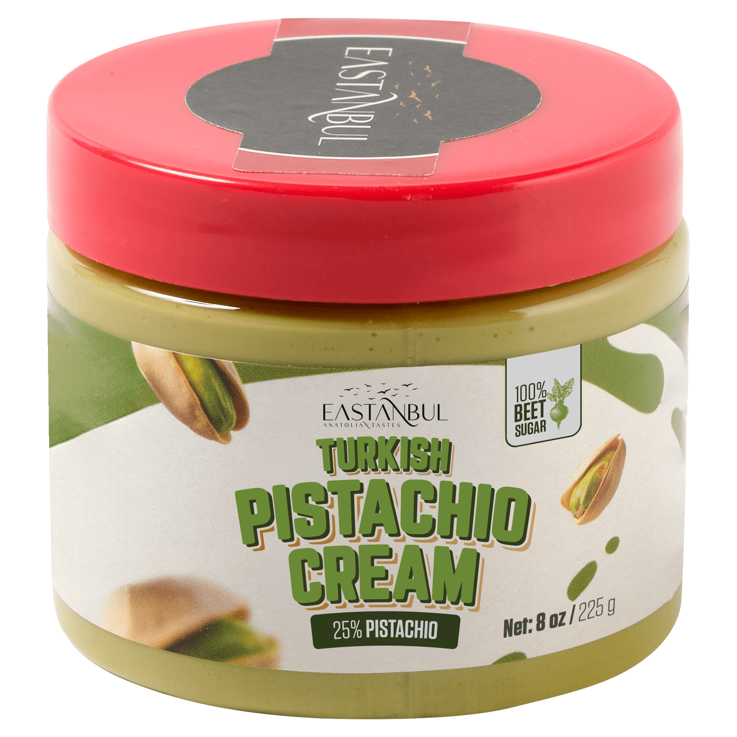 Eastanbul Turkish Pistachio Cream, Paste for Dubai Chocolate Bar, 1.25lb