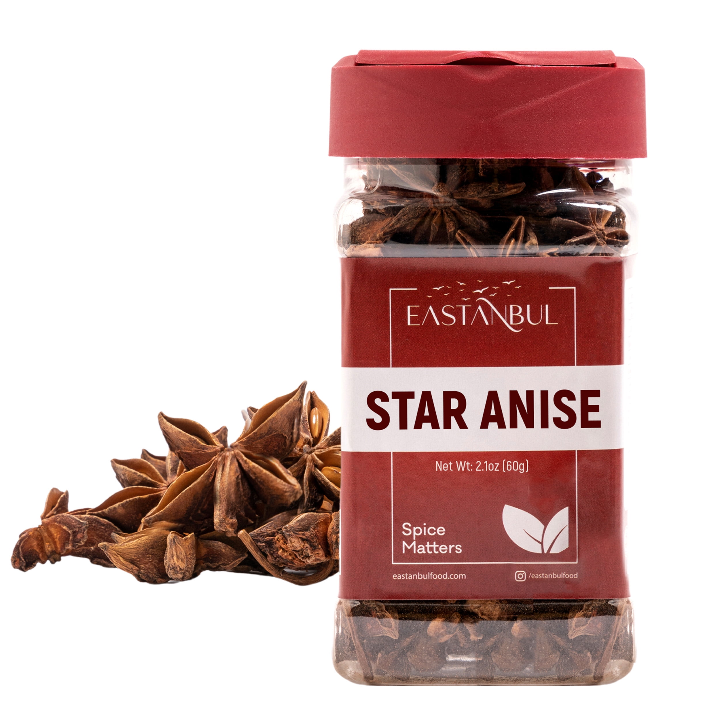 Eastanbul Whole Star Anise Pods, 100% Natural Licorice Nebula, 2.1oz
