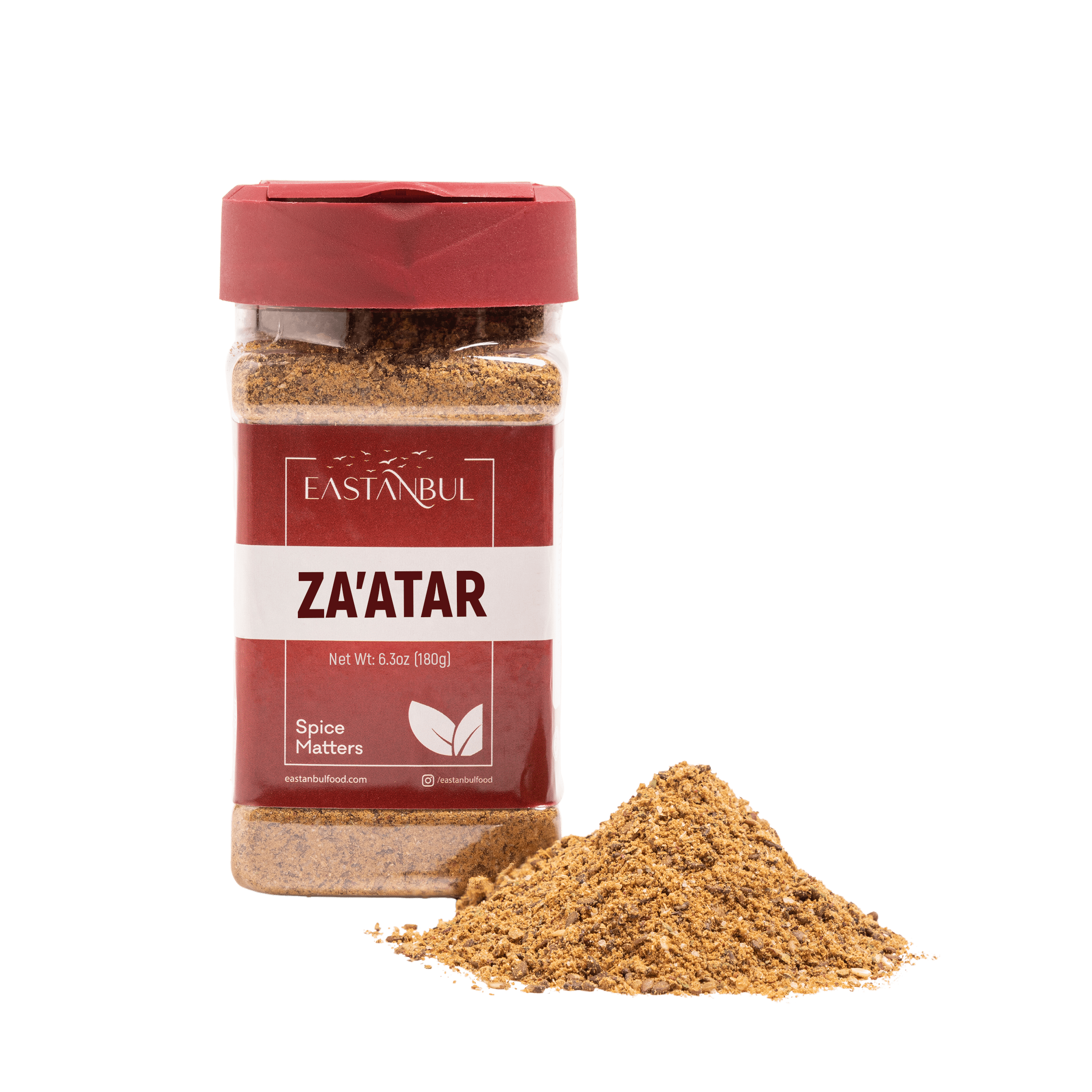 Eastanbul Zaatar Spice 6.3oz, %100 Natural Za'atar Seasoning, Fresh ...