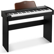 Eastar 61 Key  Wooden Classic Digital Piano Full Size Keyboard for Beginners