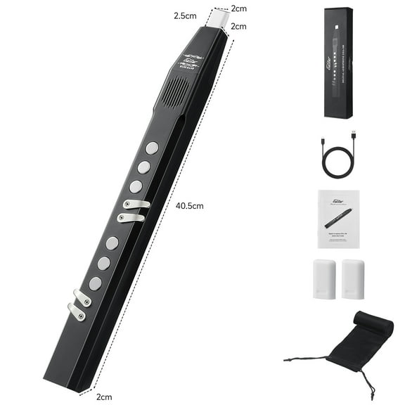 Eastar EDA-100 Digital Woodwind Electronic Saxophone Kit – Portable Electronic Wind Instrument for Beginners & Players