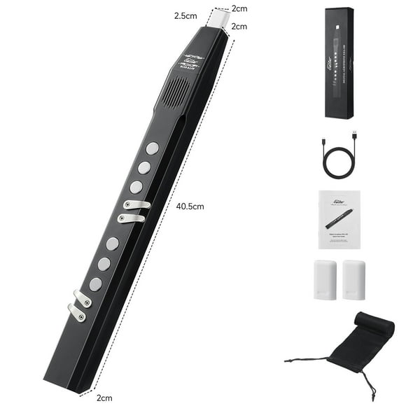 Eastar EDA-100 Digital Woodwind Electronic Saxophone Kit - Electronic Sax for Beginners & Players, Portable Digital Wind Instrument Set