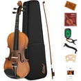 thumbnail image 1 of Eastar Student Beginners Acoustic Violin Adults 4/4 Full-Size Violin Set Matte Fiddle for School Band Imprinted Guide on Fingerboard EVA-3, 1 of 7