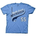 thumbnail image 1 of Eastbound & Down Myrtle Beach Mermen Logo 55 Carolina Blue T-shirt, 1 of 1