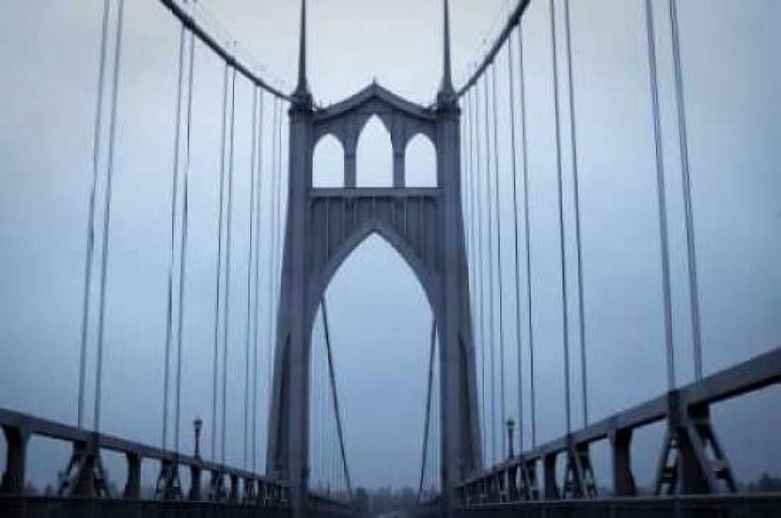 Eastbound on the Bridge I Canvas Art - Erin Berzel (12 x 18)
