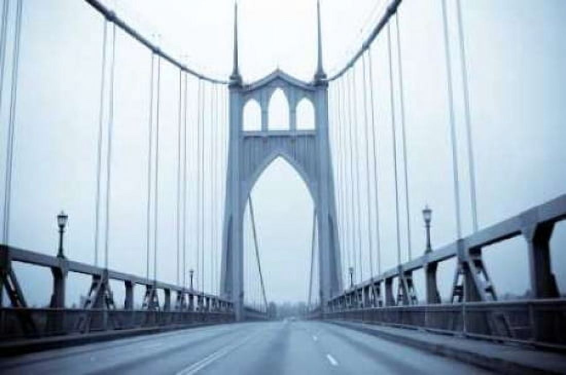Eastbound on the Bridge II Canvas Art - Erin Berzel (12 x 18)