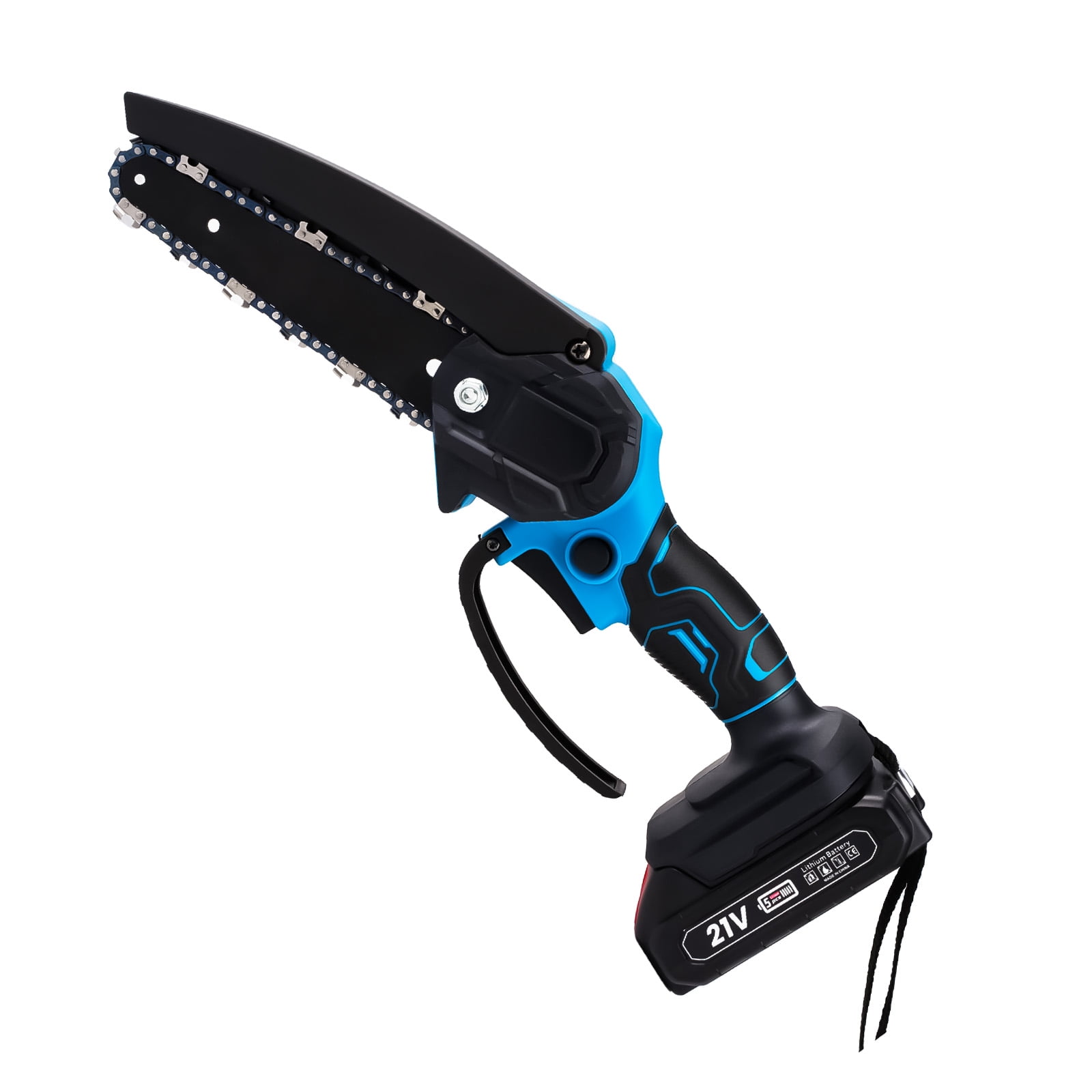 Eastbuy 6 Inch Cordless Mini Chainsaw with Dual 21V Batteries and ...