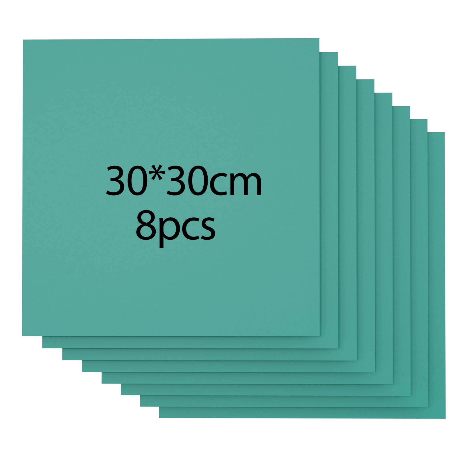 Model Making Boards Eastbuy 8pcs 3mm Colorful Plywood Sheets 30x30cm, Paint-Free Basswood ...