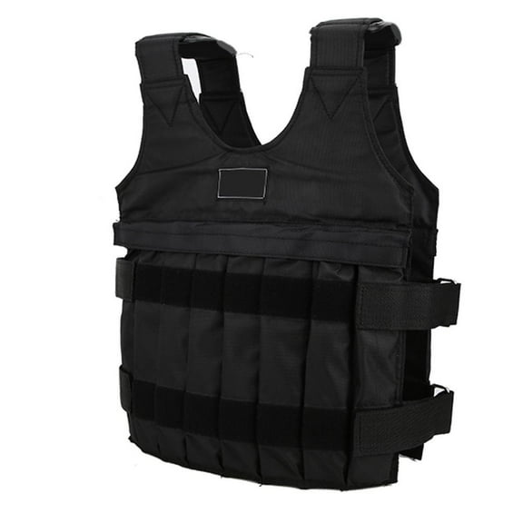 Eastbuy Weighted Vest with 16 Pockets for Sand or Steel Plates, Max Load 20kg, Durable Oxford Fabric and Wide Shoulder Design for Strength and Cardio