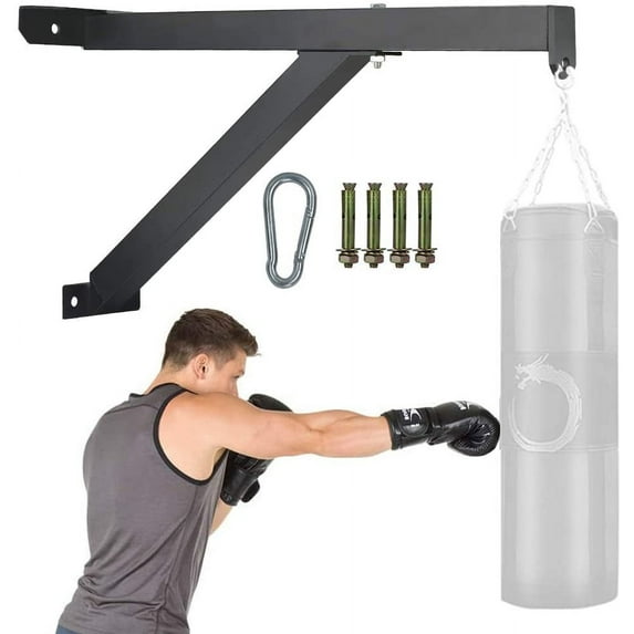 Eastbuy Heavy Duty Punching Bag Wall Mount Hanger Heavy Boxing Bag Mounting Bracket for Indoor Fitness
