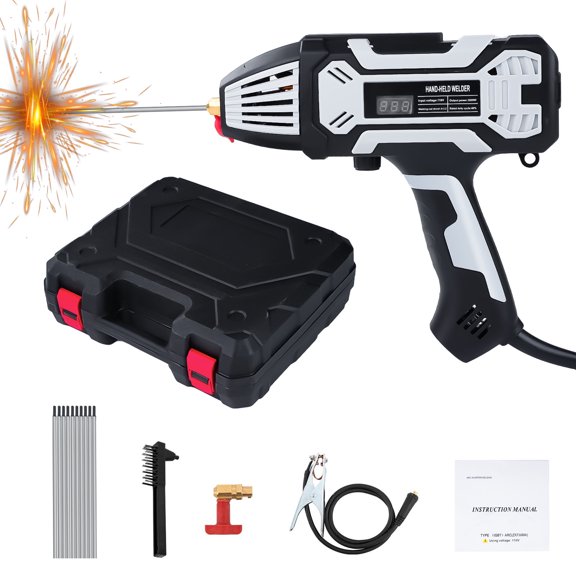 Eastbuy Mini Portable Welder with LCD Display, 20-200A Output, Supports 1.6-3.2mm Welding Rods