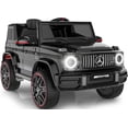 thumbnail image 1 of East doll 12V Power Ride on Toys for Toddlers, Kid Electric Car, G63 G Wagon Licensed Mercedes-Benz with Remote Controls, Aged 3-5Y,Black, 1 of 8