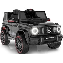 East doll 12V Power Ride on Toys for Toddlers, Kid Electric Car, G63 G Wagon Licensed Mercedes-Benz with Remote Controls, Aged 3-5Y,Black