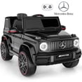 thumbnail image 1 of East Doll 12V Kids Ride on Toys, Electric Car for Toddler, Mercedes-Benz Licensed G63 G Wagon Ride on Car for Toddler, Kids Power Ride ons with Remote Control, Bluetooth, LED Lights, Black, 1 of 8