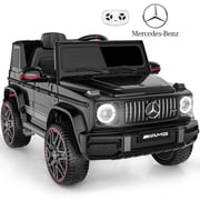 East Doll 12V Kids Ride on Toys, Electric Car for Toddler, Mercedes-Benz Licensed G63 G Wagon Ride on Car for Toddler, Kids Power Ride ons with Remote Control, Bluetooth, LED Lights, Black