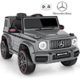 thumbnail image 1 of East doll 12V Power Ride on Toys for Toddlers, Kid Electric Car, G63 G Wagon Licensed Mercedes-Benz with Remote Controls, Aged 2-4Y,Gray, 1 of 7