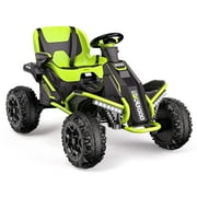 East doll 24V 4WD Powered Ride on Car with Parent Remote, 4x75W 5MPH Ride On Toy with Adjustable Seat, 4 Shock-Absorbing Wheels & Headlights for Kids 3-12