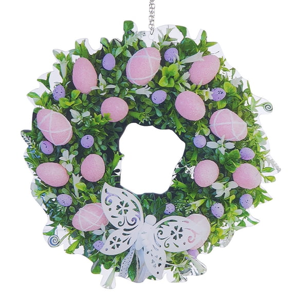 Easter 2022 Decoration Bunny Garland Decoration Home Decoration Props Room Decor(2D, E Style)