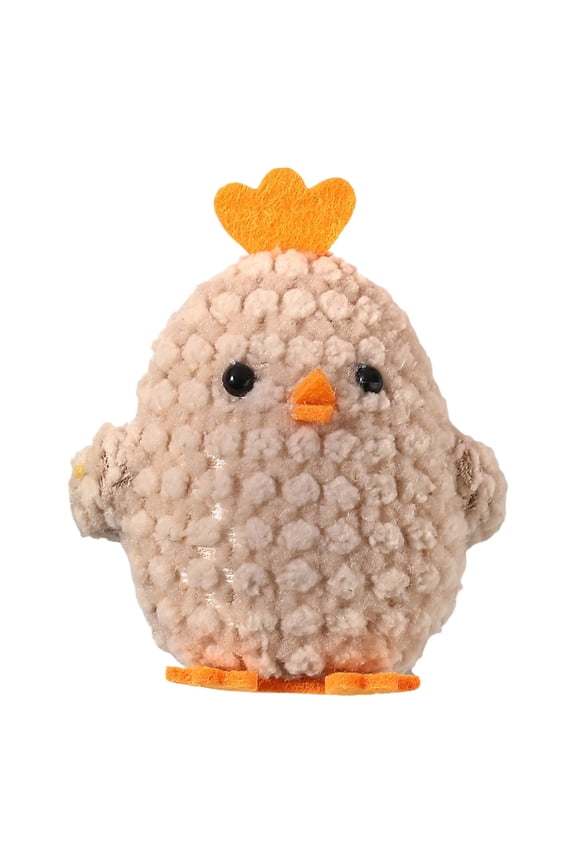 Easter 3D Chick Decorations 3.1", Bright Yellow Foam Figurines for Tabletop, Bookshelf, Window Ledge, Spring Classroom, Egg-Hunt Scene Setter, A Chick Keychain