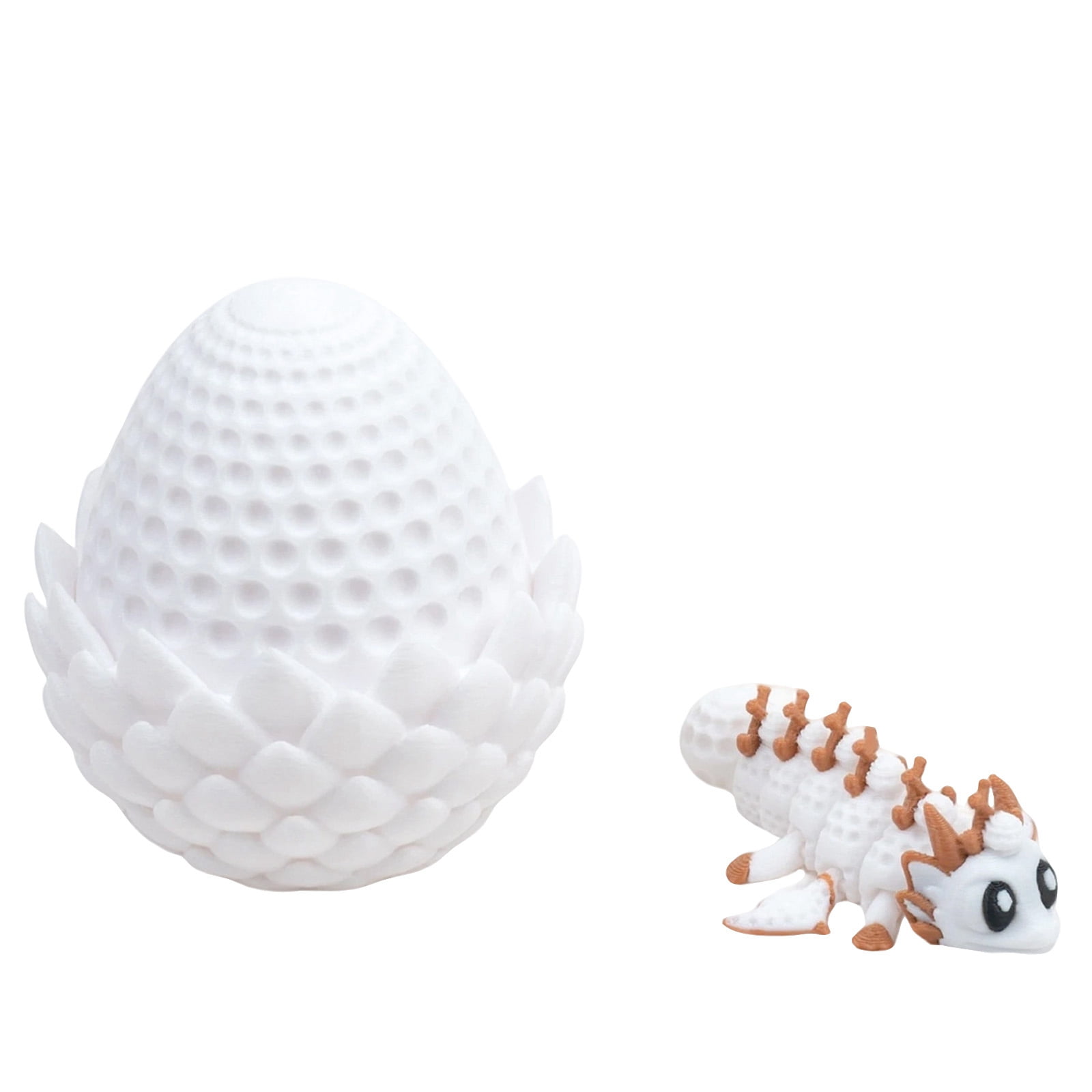 Easter 3D Golf Egg with Winged Dragon Toy, Perfect Birthday Christmas Easter Gifts, Easter Basket Stuffers