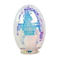 thumbnail image 1 of Easter 6.7 Inch Disco Mirror Egg Decorations Tabletop Centerpiece for Spring Home Display, 1 of 5