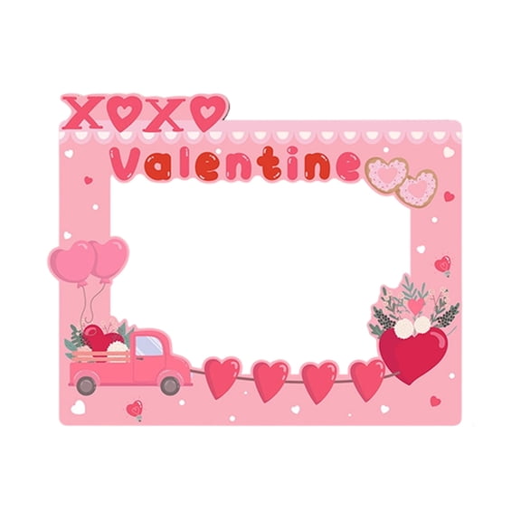 Easter 6in Wooden Photo Frame for Easter Decorations Tabletop Display Bunny Easter Picture Frame for Family Party Home Decor