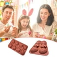 thumbnail image 1 of Easter 8 Cavity Baking Pan Nonstick Cake Mold 11.4 x 6.7 Inch Food Grade Reusable for Muffins Cupcakes Bread Oven Safe Easy Clean 1 Piece, 1 of 5
