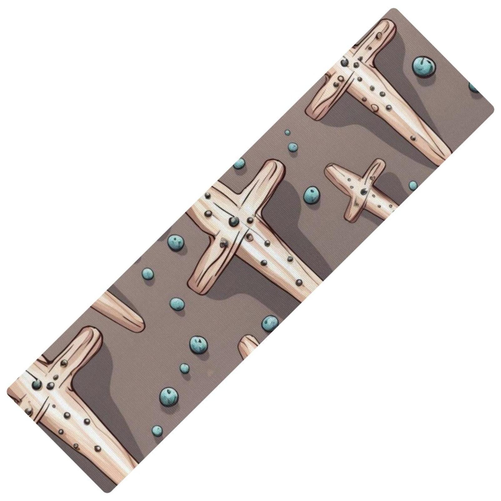 Easter Absorbent 15.7"x59" Washable Rectangular Rubber Mat Kitchen Mat