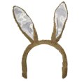 thumbnail image 1 of Easter Accessory - Light Brown Posable Bunny Rabbit Ears Headband, 1 of 2