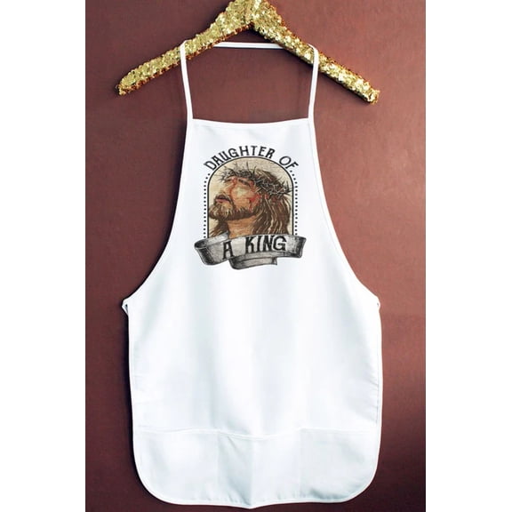 Easter Apron Daughter of a King Kitchen