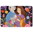 thumbnail image 1 of Easter Area Rugs: Polyester Non-Slip Kitchen Mat Office Rug - Machine Washable, 1 of 6