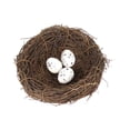 thumbnail image 1 of Easter Artificial Birds Nest Easter Decor with Egg Large Decorative Rattan Birds Nest for Spring Christmas Tree Ornaments Easter Decor Crafts Patio Garden Home Decor, 1 of 6