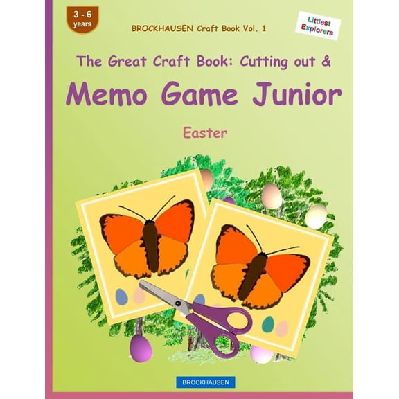 Easter BROCKHAUSEN Craft Book Vol. 1 - The Great Craft Book: Cutting out & Memo Game Junior: Easter, Book 1, (Paperback)