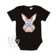 thumbnail image 1 of Easter Baby Bodysuit, First Easter Baby Bodysuit, Newborn Easter Gift, Rabbit Cute Baby Onesie, BABY BODYSUIT LAT 4424, 1 of 3