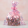 thumbnail image 1 of Easter Bags Large Cellophane Wrap for Gift Baskets Plastic Easter Cello for Baskets Cello Bags, 1 of 4