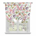 thumbnail image 1 of Easter Balloon Curtains 63 Inch Length for Living Room/Bedroom, Spring Rabbit Ears Eggs Carrots Floral Green Plaid Rod Pocket Privacy Door Curtains Decorative Tie Up Shade for Window 52"x63", 1 of 8