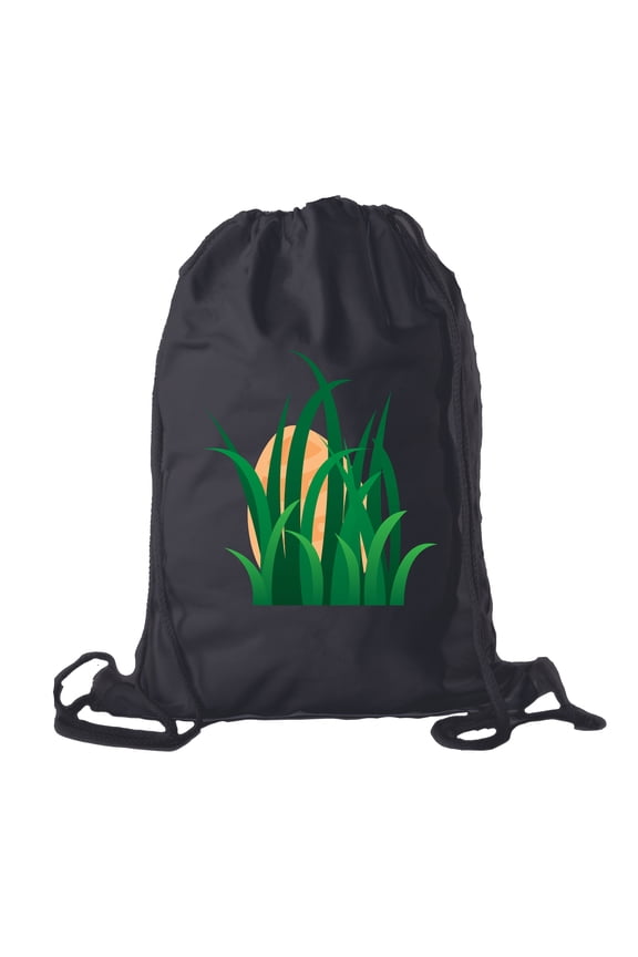 Easter Basket Backpack Bulk Cotton Drawstring Cinch Bags Easter Bunny Gift Bags - No Peaking