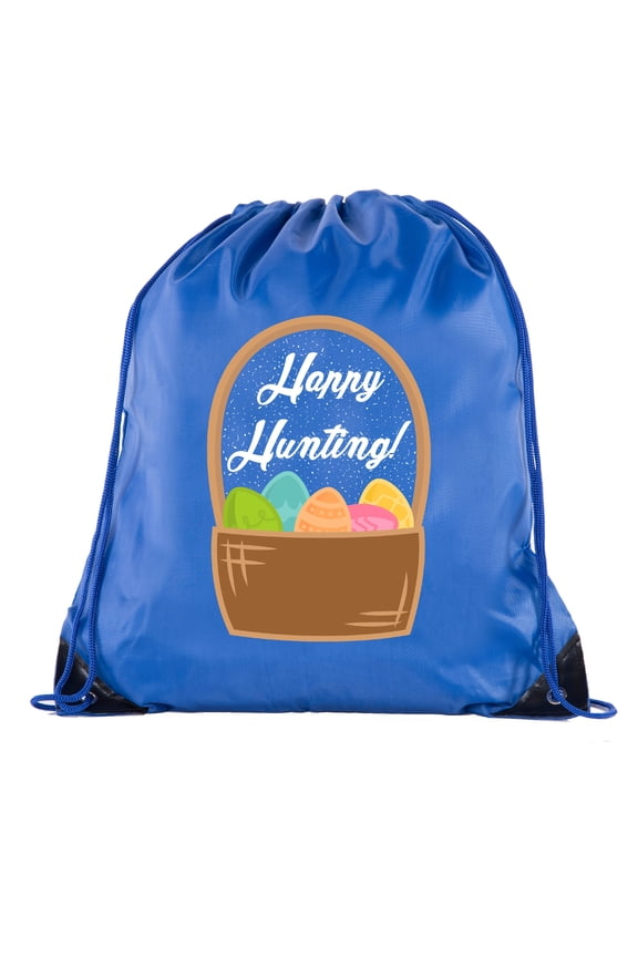 Easter Basket Bags, Bulk Drawstring Backpacks, Party Favor Goody Bags for Easter - Basket