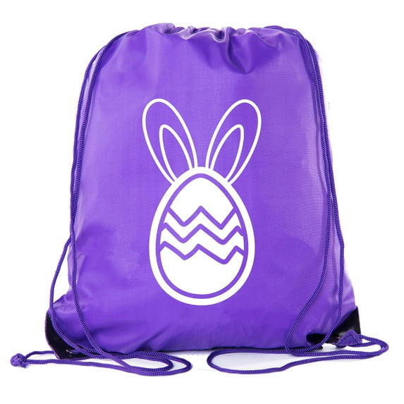 Easter Basket Bags, Bulk Drawstring Backpacks, Party Favor Goody Bags for Easter