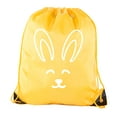 thumbnail image 1 of Easter Basket Bags, Bulk Drawstring Backpacks, Party Favor Goody Bags for Easter, 1 of 2