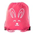 thumbnail image 1 of Easter Basket Bags, Bulk Drawstring Backpacks, Party Favor Goody Bags for Easter, 1 of 2
