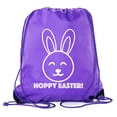 thumbnail image 1 of Easter Basket Bags, Bulk Drawstring Backpacks, Party Favor Goody Bags for Easter, 1 of 2