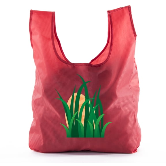 Easter Basket Bags, Bulk Reusable Grocery Bags, Easter Egg Hunt Tote Bags - No Peaking