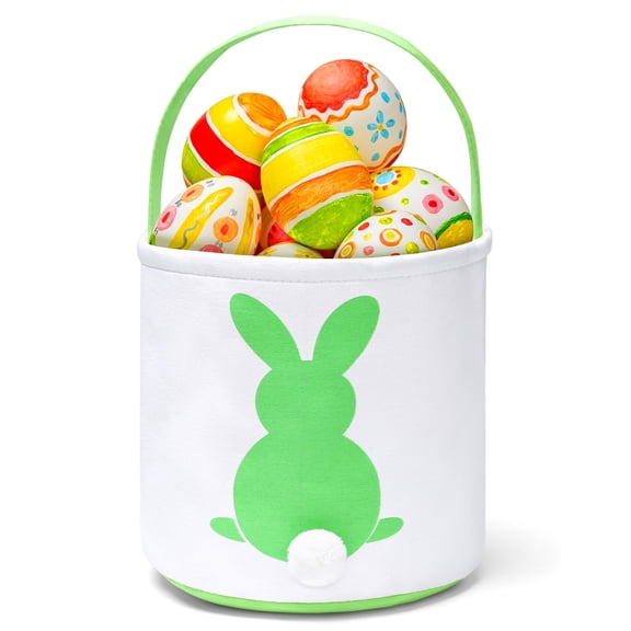 Easter Basket, Easter Bunny Baskets for Kids with Cute Rabbit Pattern, Easter gift baskets