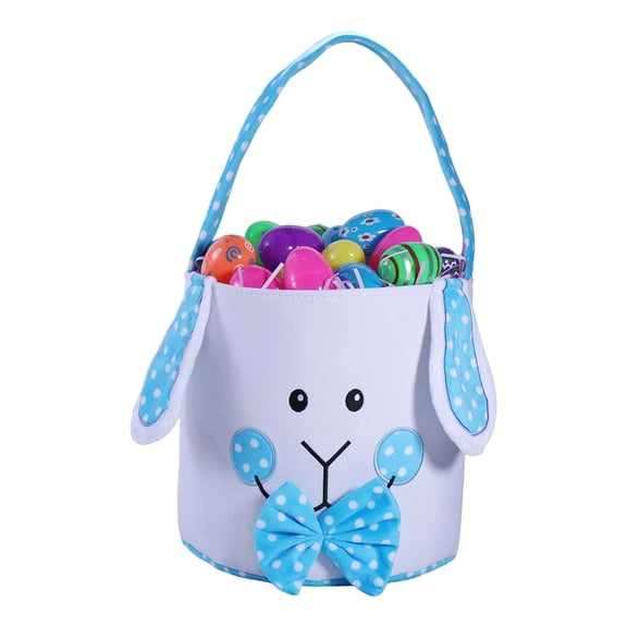 Easter Basket Easter Egg Bucket Cloth Bunny Basket With Handle Party Gift Easter Baskets Easter Baskets Easter Basket Custom Easter Basket