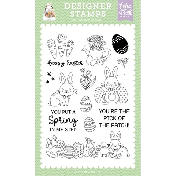 Easter Basket: Easter Icon Strip Stamp Set